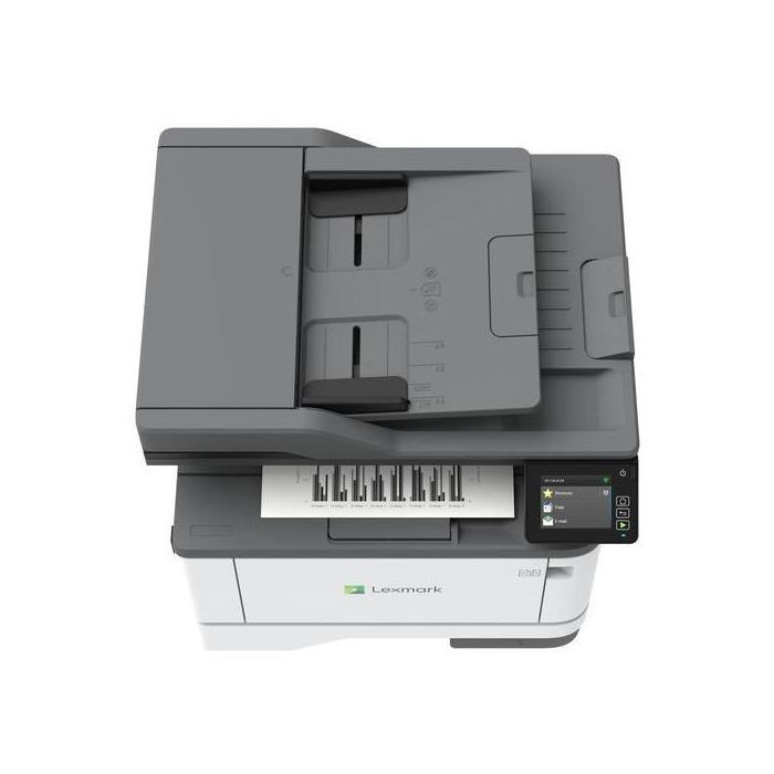 Lexmark MX331adn Impresora Láser Monocromo, 40 ppm, Dúplex, USB, RJ-45, Pantalla Táctil Color 7.2 cm, Escáner Color 5