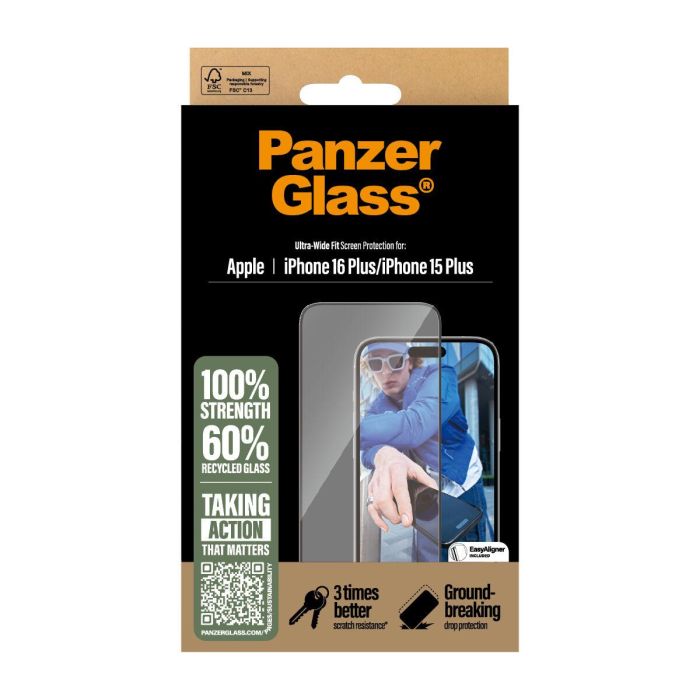 Protector de Pantalla Panzer Glass 2863 Apple