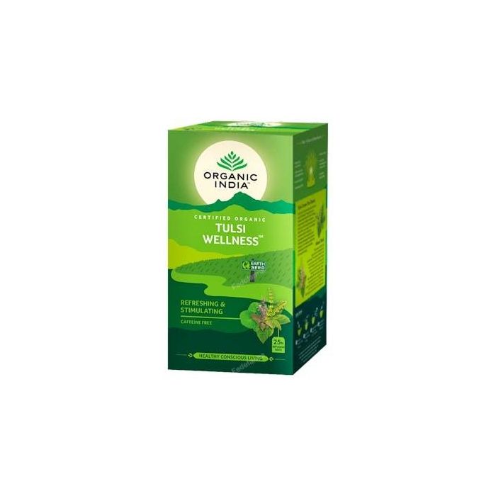 Organic India Tulsi Wellness Infusion Ayurvedica 25 Bolsas
