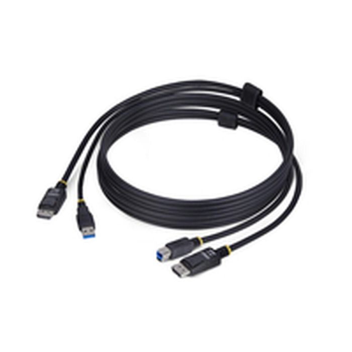 Cable adaptador Startech DU1226-KVM-CABLE Negro 1,8 m Cable adaptador Startech DU1226-KVM-CABLE Negro 1,8 m