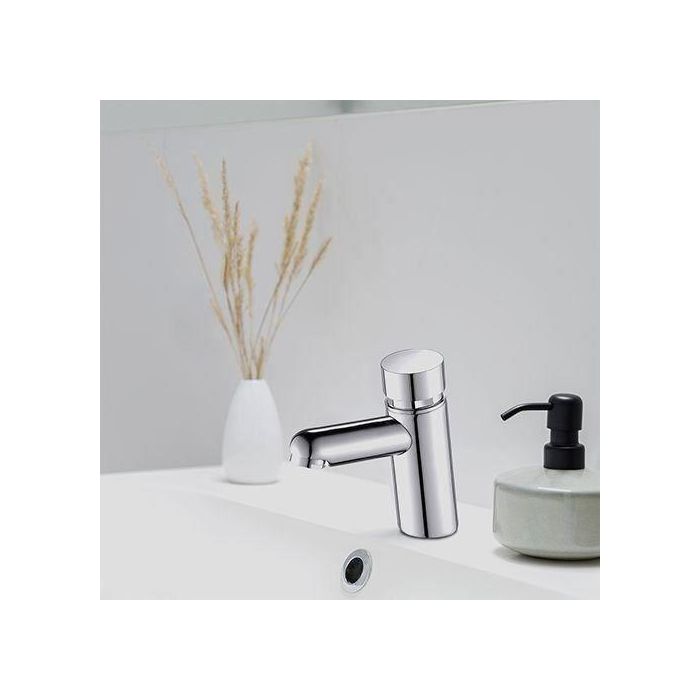 Edouard Rousseau EDO3047404061098 Mezclador de Lavabo Temporizado Cromo 1