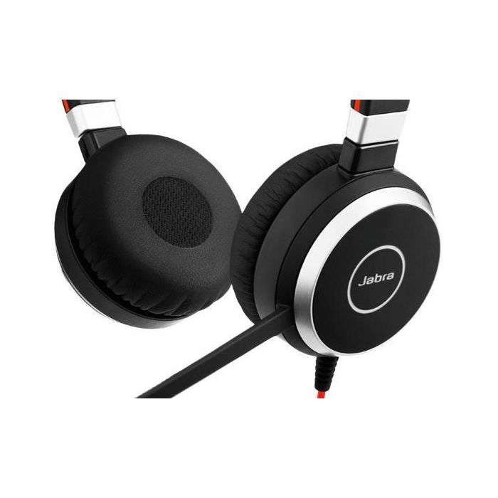 Jabra Evolve 40 MS Auriculares Estéreo Profesionales USB-C Optimizados para Microsoft Skype for Business con Cancelación de Ruido 1 Jabra Evolve 40 MS Auriculares Estéreo Profesionales USB-C Optimizados para Microsoft Skype for Business con Cancelación de Ruido 1