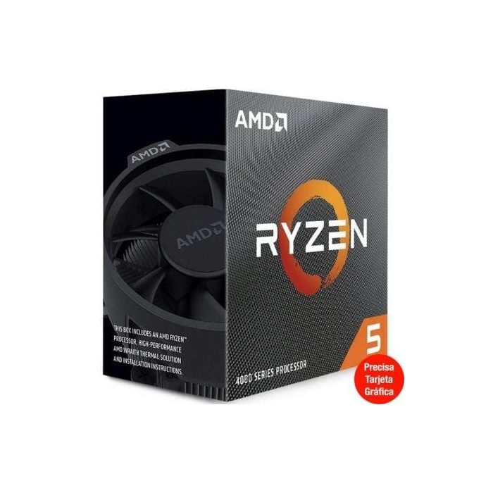 AMD Ryzen 5 4500 Procesador de Escritorio 3.6 GHz 8MB L3 Cache Zócalo AM4 DDR4 7nm Caja AMD Ryzen 5 4500 Procesador de Escritorio 3.6 GHz 8MB L3 Cache Zócalo AM4 DDR4 7nm Caja