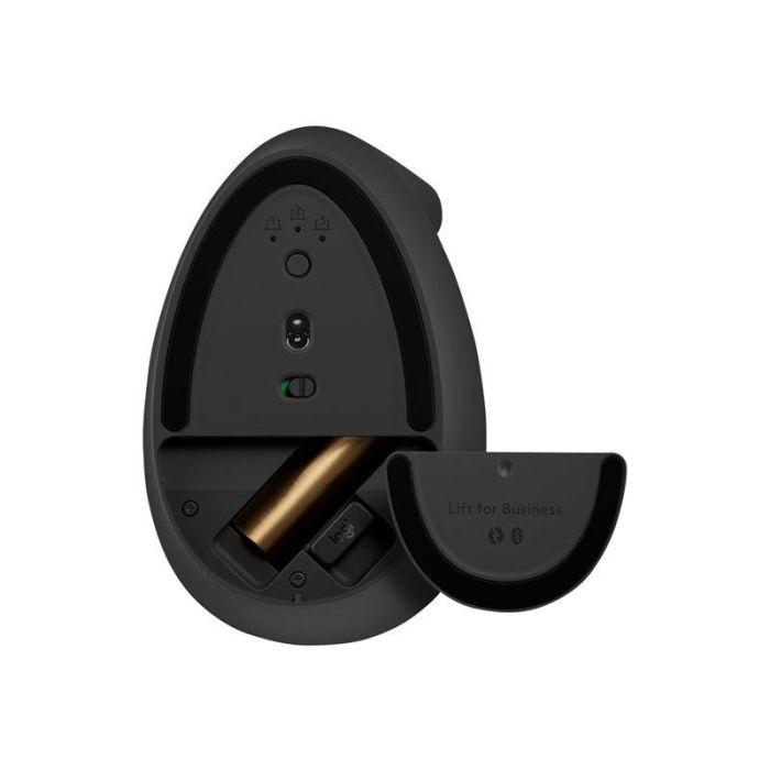Logitech Ratón Vertical Lift For - Diseño Ergonómico, Inalámbrico, Logitech Flow, SmartWheel, 4000 ppp, 6 Botones Programables 4