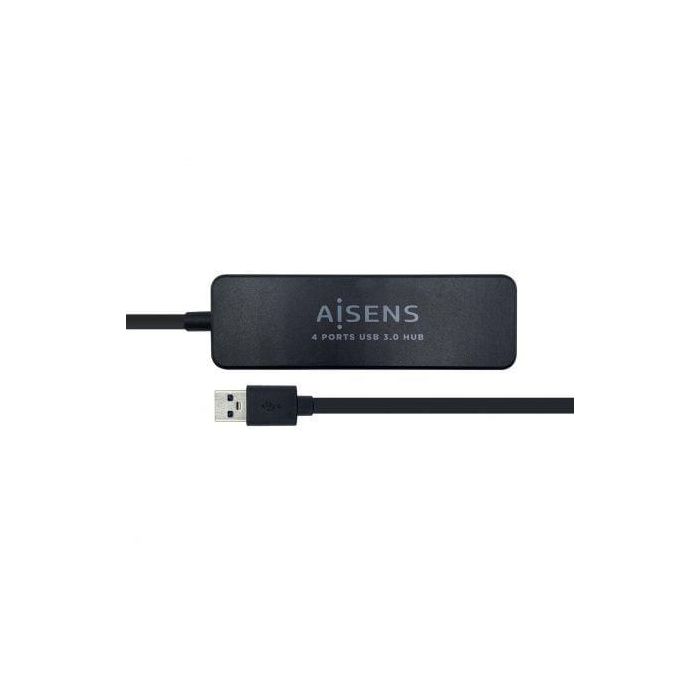 Aisens Hub Usb 3.0, Tipo A-M - 4Xtipo A-H Negro 30 cm 3 Aisens Hub Usb 3.0, Tipo A-M - 4Xtipo A-H Negro 30 cm 3