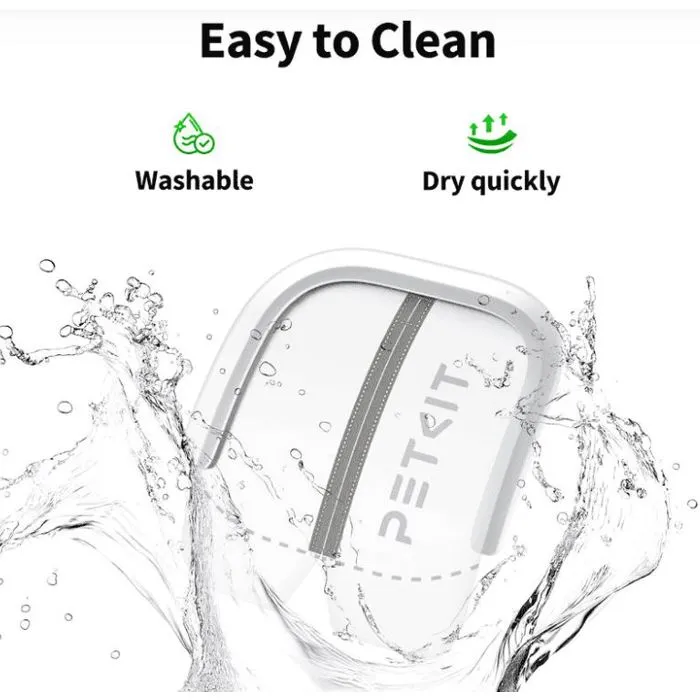 Petkit Cortina Magnética 2.0 AAATF85277 para Areneros PU RAMAX y Purobot Max, Color Blanco