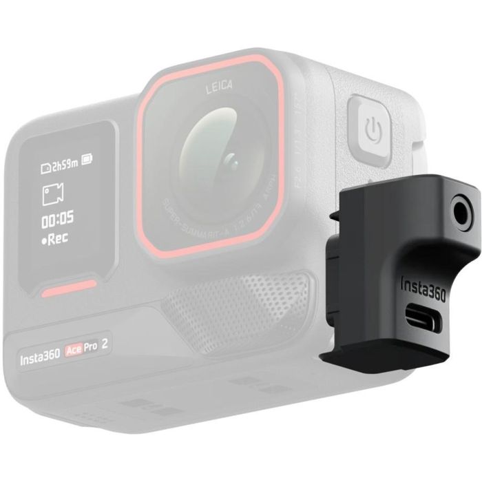 Insta360 Ace Pro 2 Mic Adapter 0 Insta360 Ace Pro 2 Mic Adapter 0