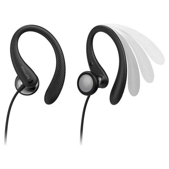 Auriculares deportivos Philips Negro 3 Auriculares deportivos Philips Negro 3