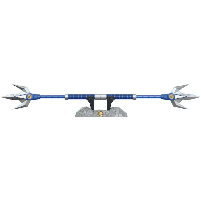 HASBRO Power Rangers Lightning Collection Power Lance - Réplica Premium Coleccionable con Luces, Sonidos y Empuñadura Extensible para Juego de Rol o Cosplay