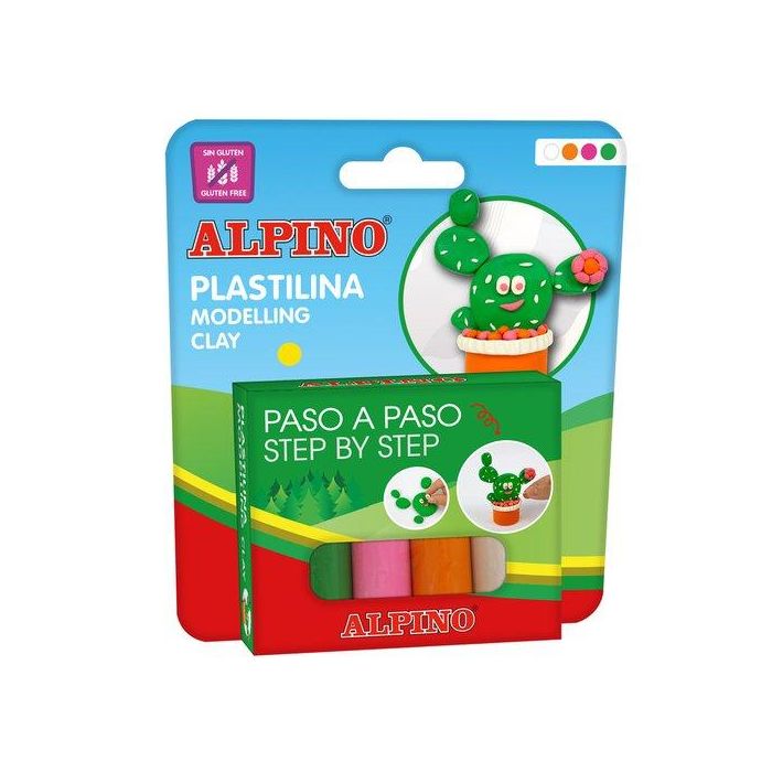 Juego Alpino Modela Cactus 4X25G Expositor De 12