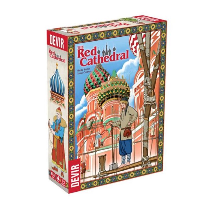 Devir Juego de Mesa The Red Cathedral para 1-4 Jugadores, Estratégico con Mecánicas Innovadoras, 80 Minutos