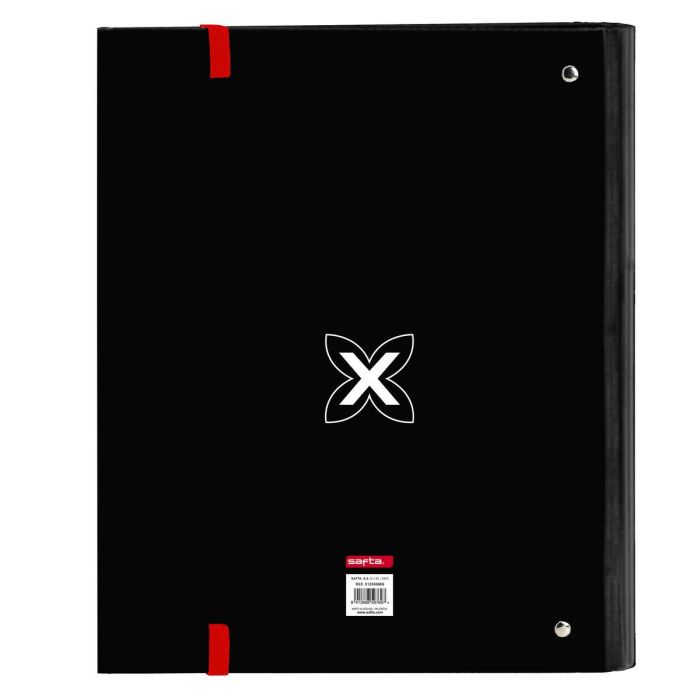 Carpeta de anillas Munich Vulcan Negro 27 x 32 x 3.5 cm 1 Carpeta de anillas Munich Vulcan Negro 27 x 32 x 3.5 cm 1