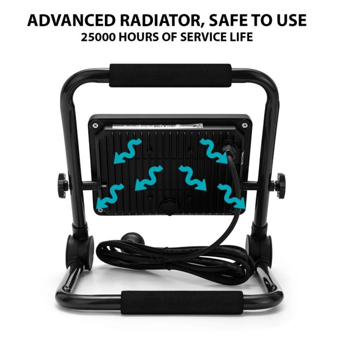 Foco LED Velamp 100 W 4000 K 8500 Lm 2 Foco LED Velamp 100 W 4000 K 8500 Lm 2