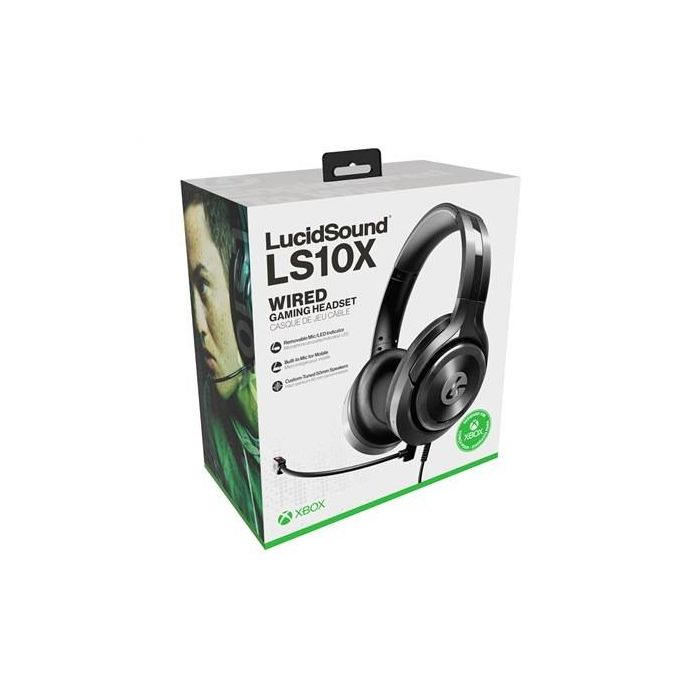 Lucid Sound LS10X Auriculares Gaming con Cable para Xbox Negro - Sonido Inmersivo, Micrófono Extraíble, Almohadillas Cómodas 11 Lucid Sound LS10X Auriculares Gaming con Cable para Xbox Negro - Sonido Inmersivo, Micrófono Extraíble, Almohadillas Cómodas 11