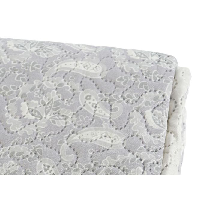 Colcha Cottage DKD Home Decor Beige Gris 270 x 1 x 270 cm 2 Colcha Cottage DKD Home Decor Beige Gris 270 x 1 x 270 cm 2