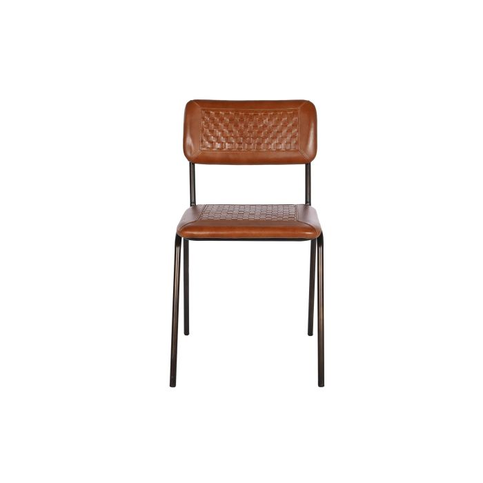 DKD Home Decor Silla Marron Negro 52 x 78 x 46 cm (2 Unidades) 4
