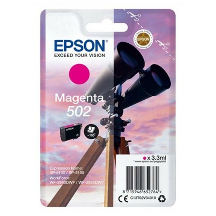 Cartucho de Tinta Compatible Epson C13T02V 4 Cartucho de Tinta Compatible Epson C13T02V 4