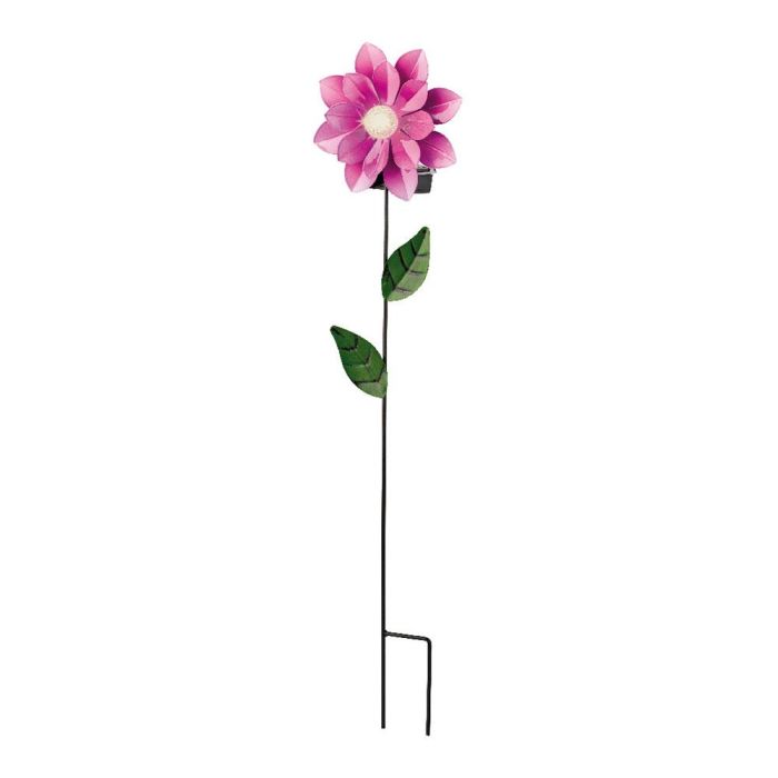 Lumineo Baliza solar forma de flor colores surtidos 11 x 6 x 49,5 cm 1