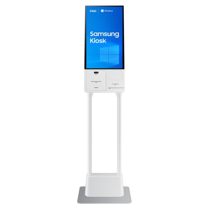 Samsung KM24C-W Pantalla LED de 24" para Kiosco Blanco, Windows 10 IoT Enterprise