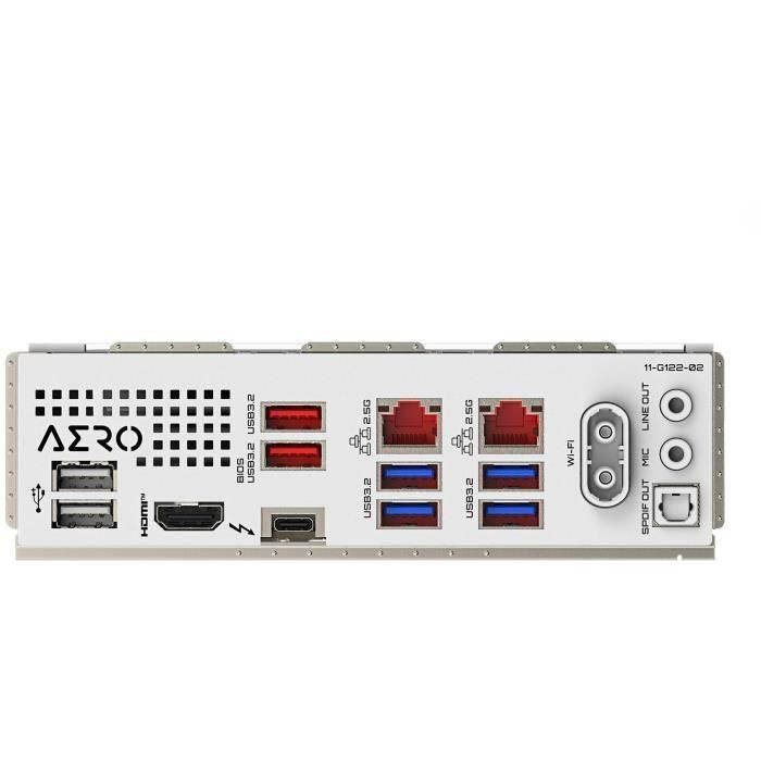 GIGABYTE Placa base Z890 AERO G - Compatible con CPUs Intel Core Ultra (Serie 2), VRM de 16+1+2 fases, hasta 8800MHz DDR5 (OC), 1xPCIe 5.0 + 4xPCIe 4.0, Wi-Fi 7, LAN 2.5GbE, Thunderbolt 4 4 GIGABYTE Placa base Z890 AERO G - Compatible con CPUs Intel Core Ultra (Serie 2), VRM de 16+1+2 fases, hasta 8800MHz DDR5 (OC), 1xPCIe 5.0 + 4xPCIe 4.0, Wi-Fi 7, LAN 2.5GbE, Thunderbolt 4 4