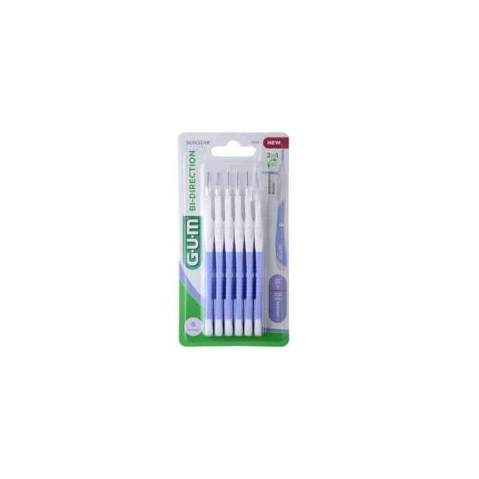 Cepillo Interdental Bi-Direction Xs 0,6Mm 6Um Cepillo Interdental Bi-Direction Xs 0,6Mm 6Um