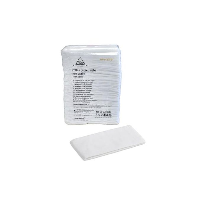 Gasa no estéril 4 capas 17 hilos 45x45 cm 50 unidades Gasa no estéril 4 capas 17 hilos 45x45 cm 50 unidades