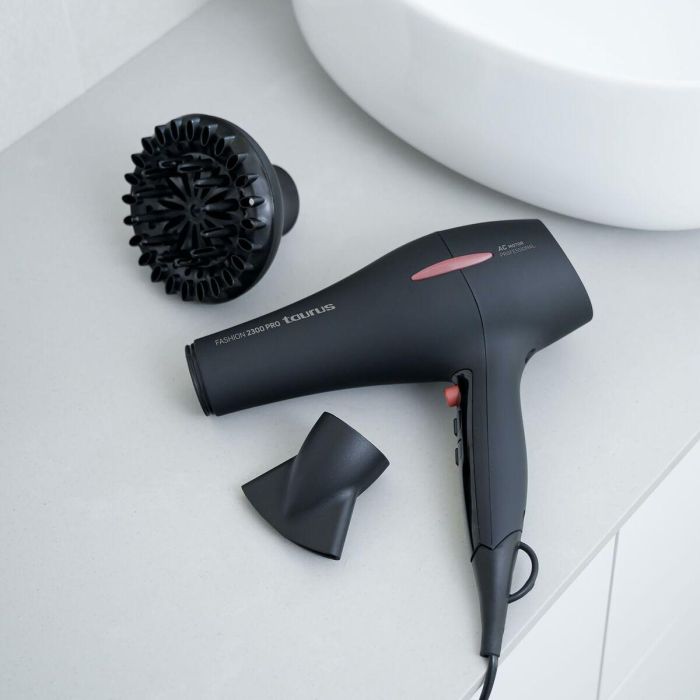 Secador de Pelo Taurus Fashion Professional 2200 W Negro 1 Secador de Pelo Taurus Fashion Professional 2200 W Negro 1