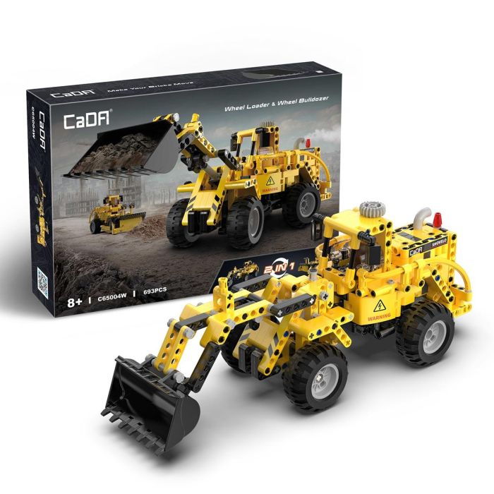 Cada: Excavadora- Bulldozer 2 En 1 693 Pzas Cada: Excavadora- Bulldozer 2 En 1 693 Pzas