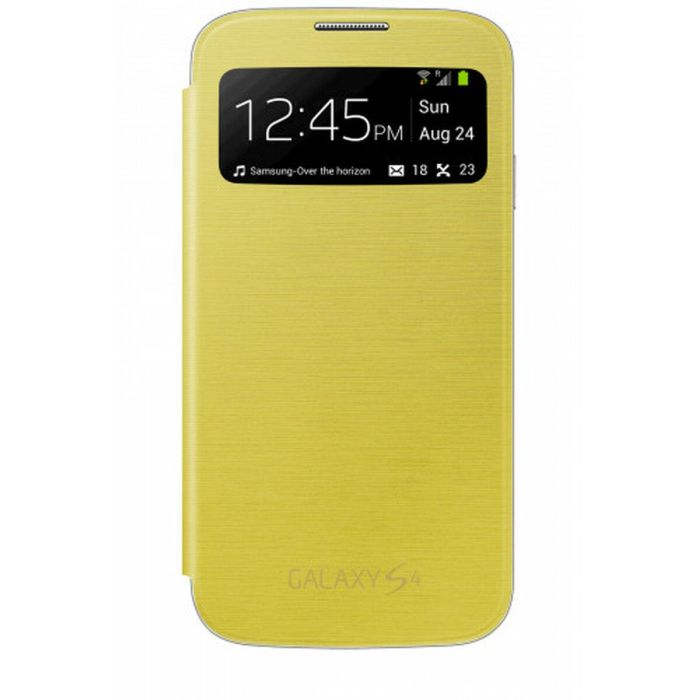Samsung Funda Libro S View Cover Amarillo para Galaxy S4 - EF-CI950BYEGWW