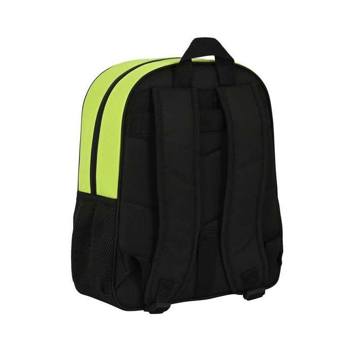 Mochila Escolar Real Betis Balompié 32 x 38 x 12 cm Negro Lima 1