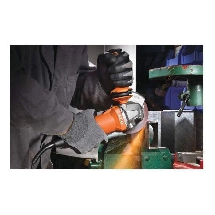 AEG POWERTOOLS Grinder 1000 vatios Ø 125 mm + 2 discos de diamante 2 AEG POWERTOOLS Grinder 1000 vatios Ø 125 mm + 2 discos de diamante 2