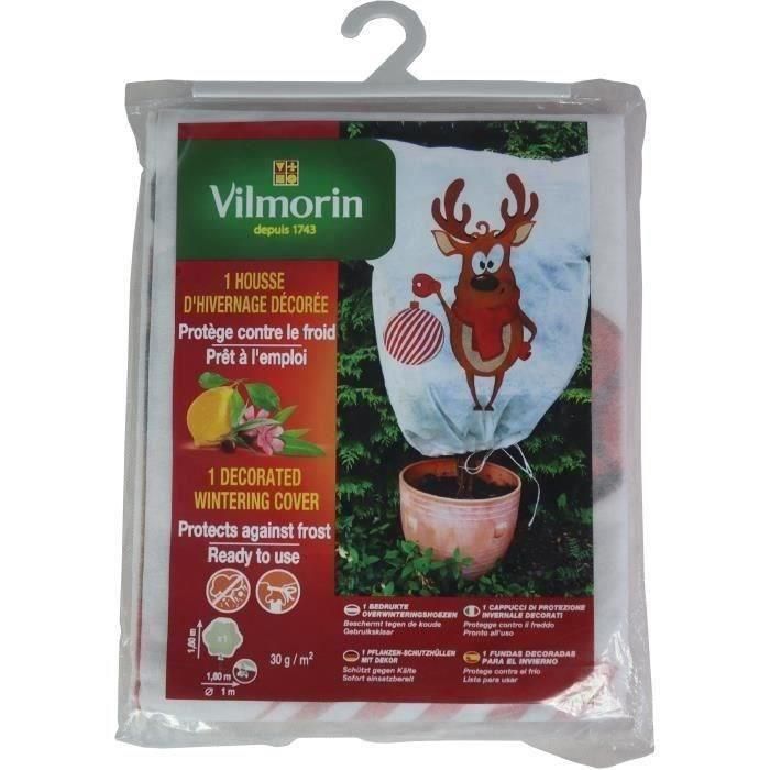 FUNDA INVIERNO 1,60 mx 1,60 m- PP - 30 g / m² - Decoración Reno VILMORIN FUNDA INVIERNO 1,60 mx 1,60 m- PP - 30 g / m² - Decoración Reno VILMORIN