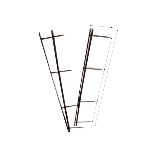 GBC Banda de Encuadernacion Velobind Peine 45 mm Negro Caja de 25 Unidades 1