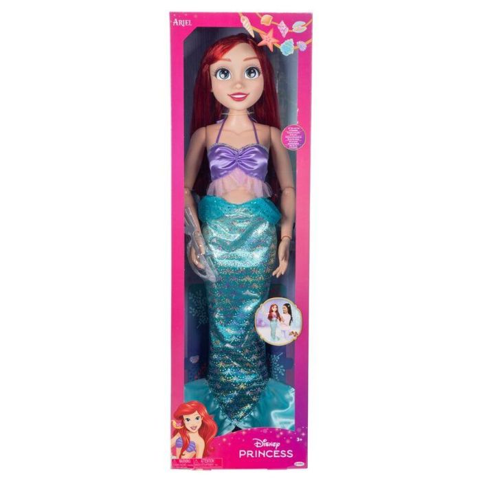 JAKKS PACIFIC Muñeca Ariel La Sirenita Disney 80cm