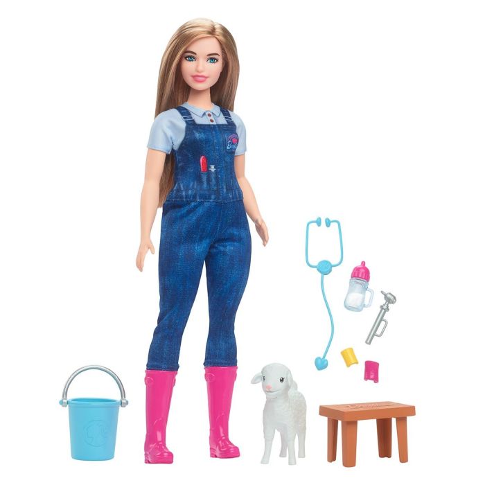 Barbie Tú Puede Ser Veterinaria De Granja Hrg42 Mattel 1 Barbie Tú Puede Ser Veterinaria De Granja Hrg42 Mattel 1