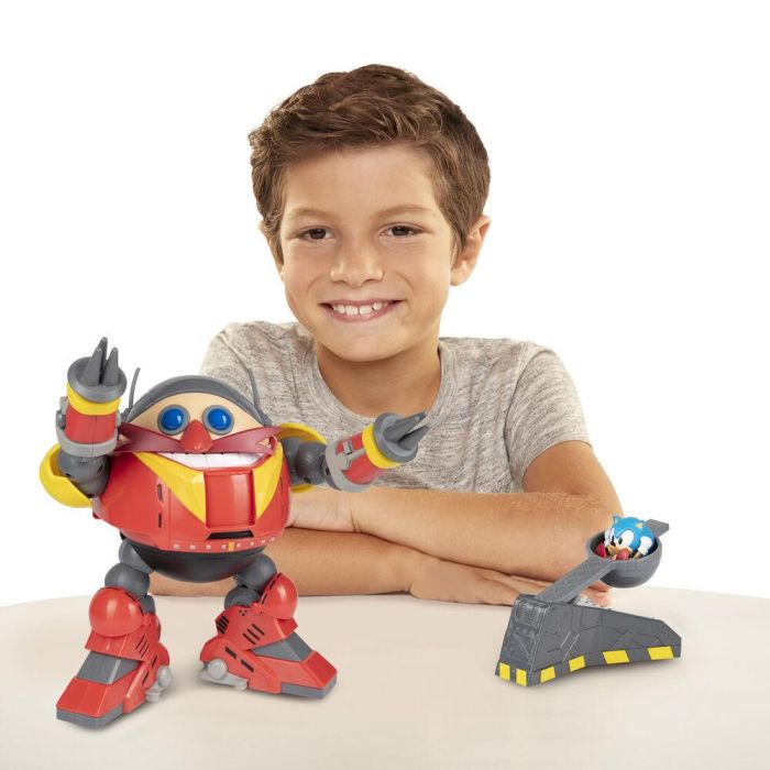 Playset Batalla Robot Gigante Eggman contra Sonic Sonic the Hedgehog 5