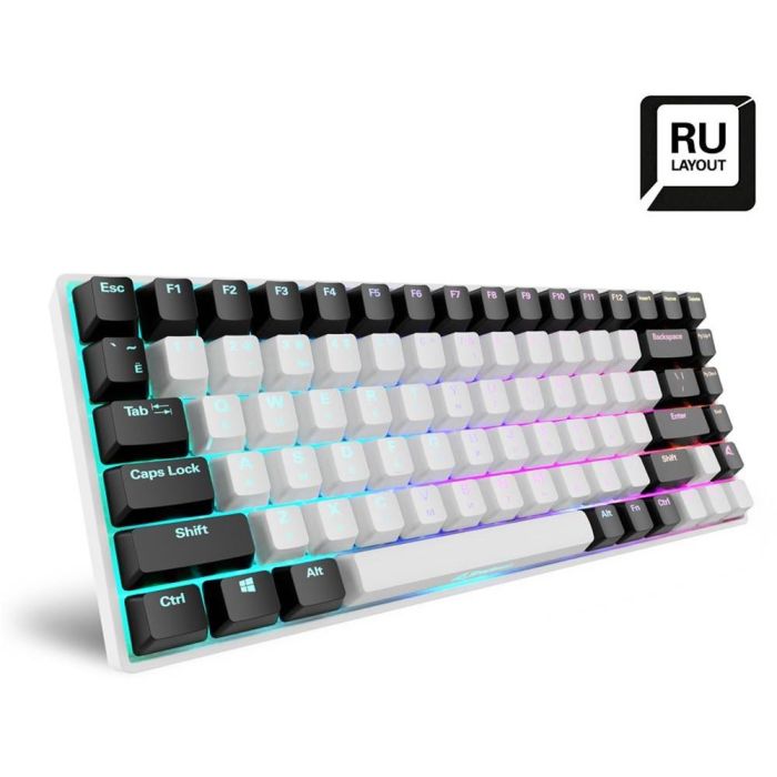 Sharkoon SKILLER SGK50 S3 (wei. RU-Layout. Gateron Yellow) 1 Sharkoon SKILLER SGK50 S3 (wei. RU-Layout. Gateron Yellow) 1