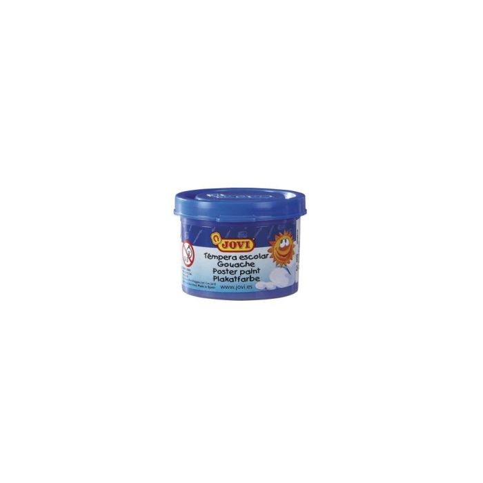 Témperas Jovi 50324 Azul oscuro Madera Papel Tela Cartulina 35 ml 5 Unidades 1