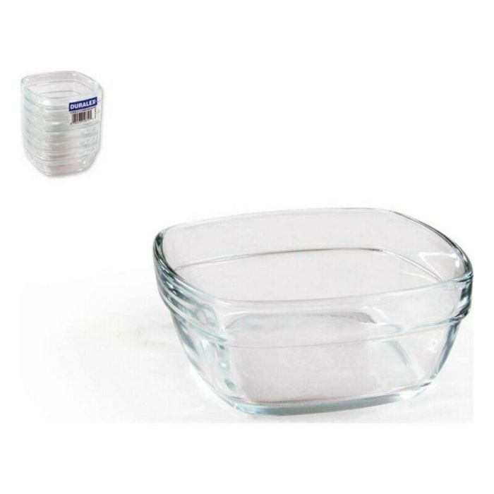 Bol Apilable Lys 150 cc Transparente Cuadrado - Duralex (72 Unidades) Bol Apilable Lys 150 cc Transparente Cuadrado - Duralex (72 Unidades)