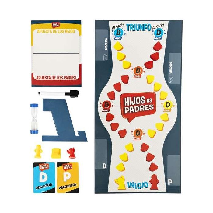 Juego De Mesa Hijos Contra Padres 6065093 Spin Master 1 Juego De Mesa Hijos Contra Padres 6065093 Spin Master 1