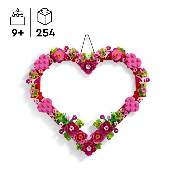 LEGO 40638 Decoración en Forma de Corazón - Juguete para Niños a Partir de 9 Años 1