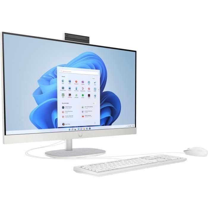 HP 27-cr0008nf PC Todo en Uno - Windows 11 - Pantalla FHD IPS 27" - Core i5-1335U - 16 GB RAM - 512 GB SSD - Teclado y Ratón 1 HP 27-cr0008nf PC Todo en Uno - Windows 11 - Pantalla FHD IPS 27" - Core i5-1335U - 16 GB RAM - 512 GB SSD - Teclado y Ratón 1