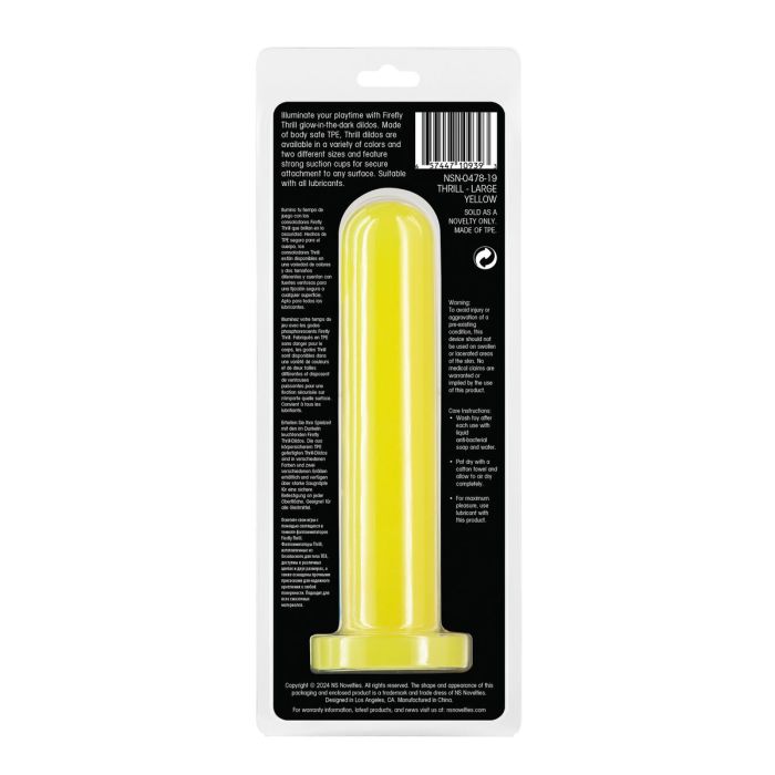 Vibrador NS Novelties Firefly Amarillo 2