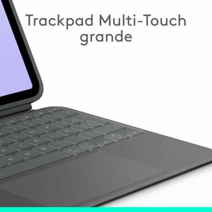 Logitech Combo Touch Funda con Teclado para Apple 11-inch iPad Pro (M4) - QWERTY Español con Trackpad y Lápiz 5