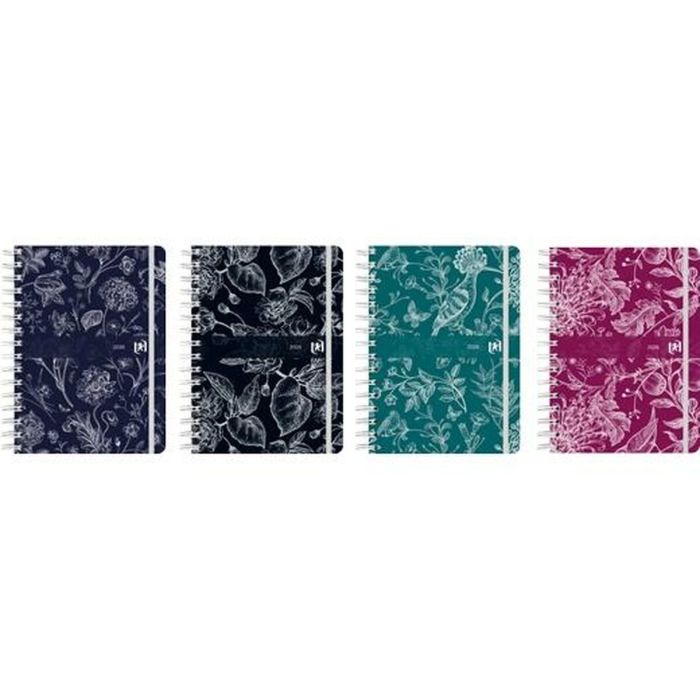 Agenda Oxford ROMANCE A5 21 x 14,8 cm 2026 (5 Unidades)