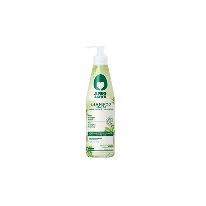 Champú Liquido Libre De Sulfatos Refrescante 290 mL Afro Love