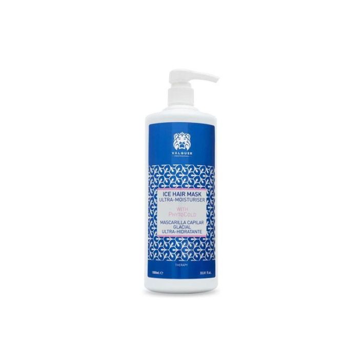 Mascarilla Capilar Glacial Ultra-Hidratante Zero 1000 mL Valquer