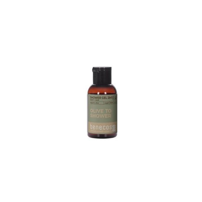 Gel De Baño 2En 1 Oliva Mini Viaje 50Ml Bio Vegano Gel De Baño 2En 1 Oliva Mini Viaje 50Ml Bio Vegano