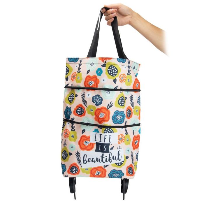 Entre Temps Bolsa-Carro Compra Liberty Poliéster 4