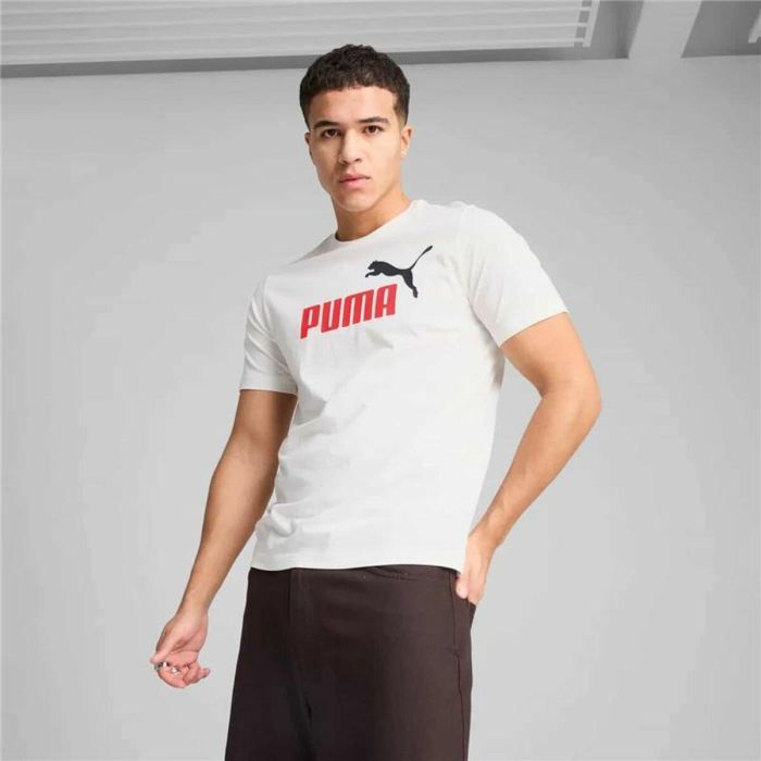 Camiseta de Manga Corta Hombre Puma Blanco 24 Meses 4